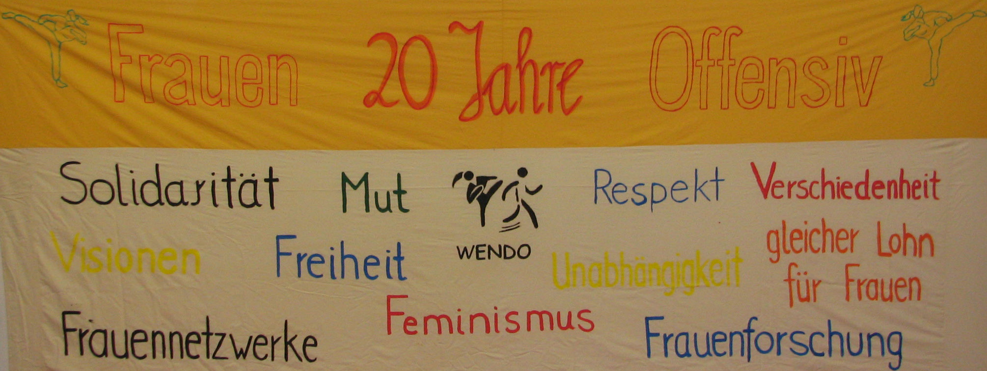 Frauen Offensiv Banner